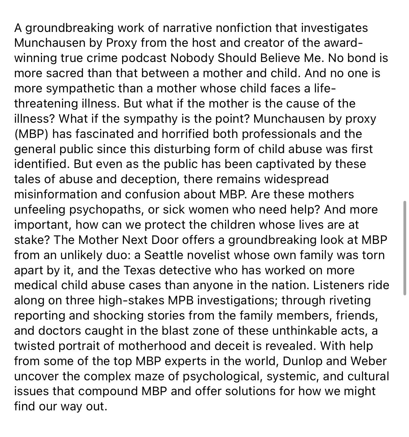 The Mother Next Door